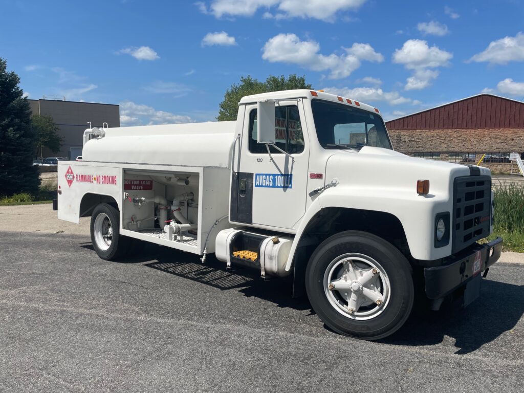 1988 International 1200 Gallon Avgas Fuel Truck