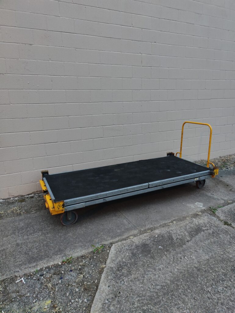 Luggage Cart Heavy Duty by Hercu Hauler 2500LB Cap