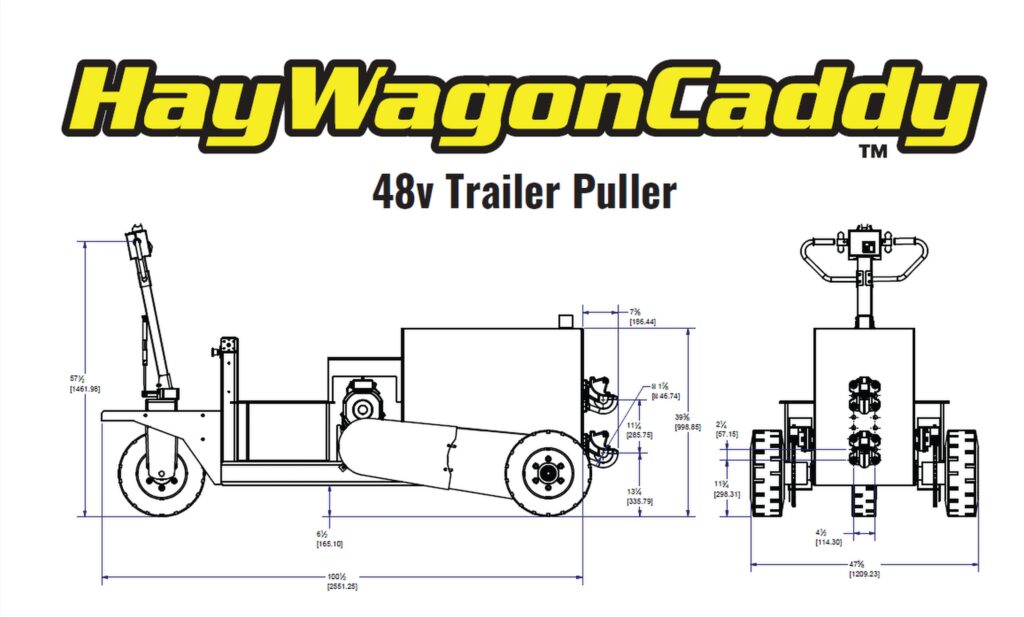 48V Equipment Caddy -Trailer Puller by DJ Products