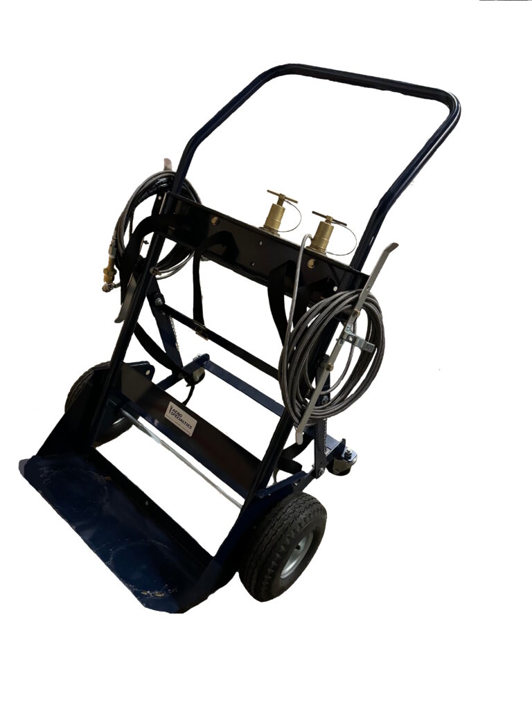 Low/High Pressure Nitrogen Bottle Hand Cart